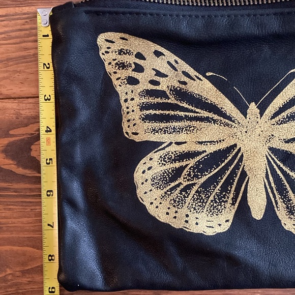 TOTEM SALVAGED (?) Butterfly Clutch EUC - Picture 5 of 6